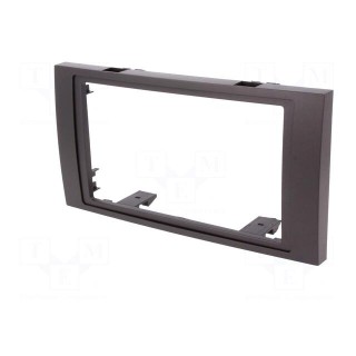 Radio mounting frame | Ford | 2 DIN | anthracite