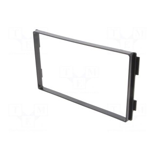 Radio frame | Hyundai | 2 DIN | black