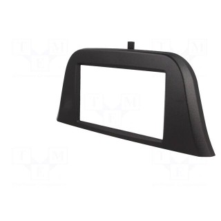 Radio frame | Iveco | 2 DIN | black