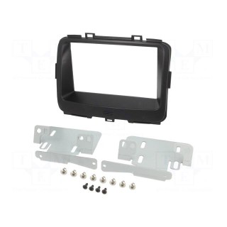 Radio frame | Kia | 2 DIN | black