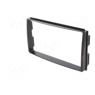 Radio frame | Kia | 2 DIN | black