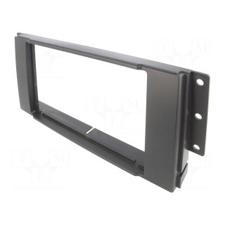 Radio mounting frame | Land Rover | 2 DIN | black