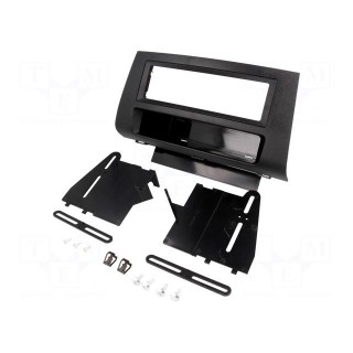 Radio mounting frame | Mazda | 1 DIN | black