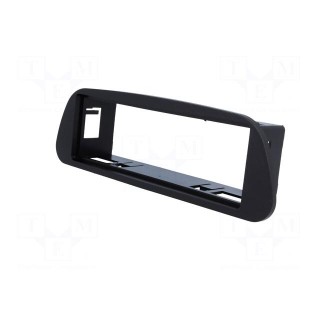 Radio mounting frame | Mercedes | 1 DIN | black