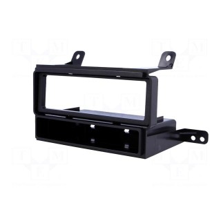 Radio mounting frame | Nissan | 1 DIN | black