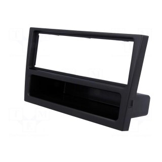 Radio mounting frame | Opel | 1 DIN | black