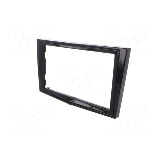 Radio frame | Opel | 2 DIN | black gloss,shiny black