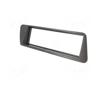 Radio mounting frame | Peugeot | 1 DIN | black