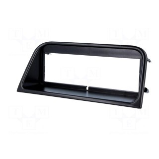 Radio mounting frame | Peugeot | 1 DIN | black