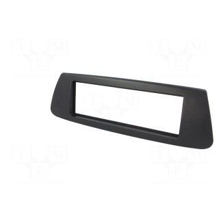 Radio mounting frame | Renault | 1 DIN | dark grey