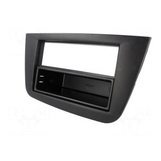 Radio mounting frame | Seat | 2 ISO | black