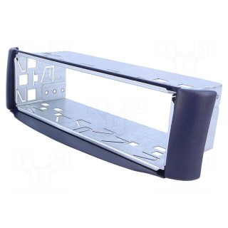 Radio mounting frame | Smart | 1 DIN | blue