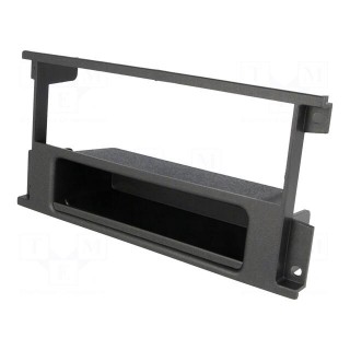 Radio mounting frame | Suzuki | 1 DIN | black