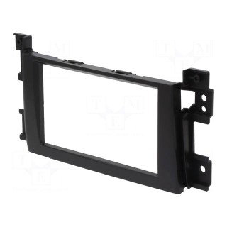 Radio mounting frame | Suzuki | 2 DIN | black
