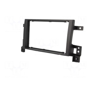 Radio mounting frame | Suzuki | 2 DIN | black