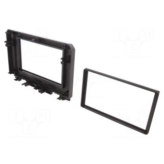 Radio frame | Suzuki | 2 DIN | black gloss