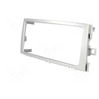 Radio mounting frame | Toyota | 2 DIN | light silver