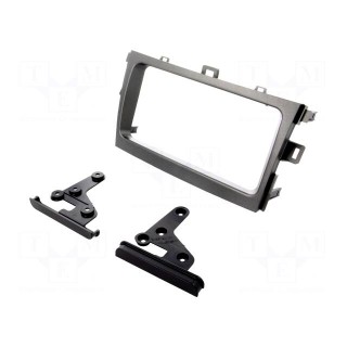 Radio mounting frame | Toyota | 2 DIN | silver