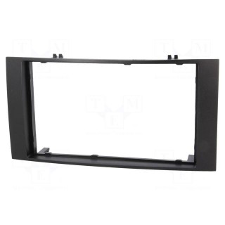 Radio frame | VW | 2 DIN | black