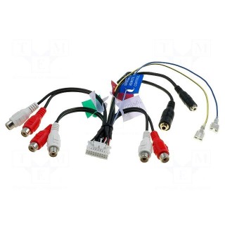 Connector | AVIC,Jack 2,5mm,Jack 3,5mm,RCA | Pioneer | PIN: 20