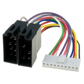 Connector | ISO | Kenwood | PIN: 10