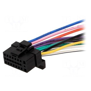 Connector | with leads | Alpine | PIN: 16