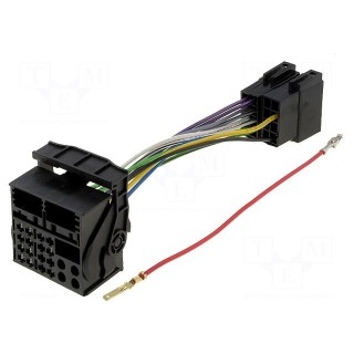Connector | radio,ISO | Mercedes | PIN: 16