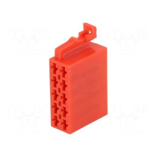 Connector housing | plug | ISO | PIN: 10 | Works with: 341432