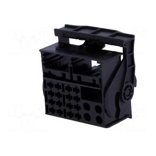 Connector housing | plug | Quadlock | PIN: 16 | Works with: 341432