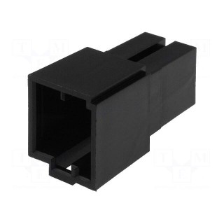 Connector housing | socket | Mini ISO | PIN: 8 | Works with: 331441-3