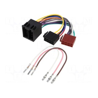 Adapter | ISO socket x2,ISO plug x2 | PIN: 32(5+8+5+8)