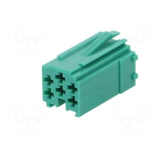 ISO mini plug,wires | PIN: 6 | Kit: wires with pins
