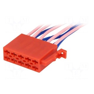 ISO plug,wires | PIN: 10