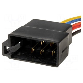 ISO socket,wires | PIN: 5