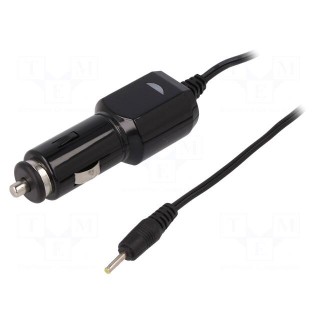 USB power supply | 2,5/0,7 | Sup.volt: 12÷24VDC | 9V/2.1A | black