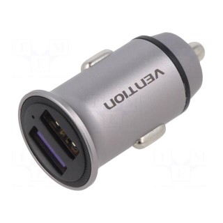 USB power supply | USB A socket x2 | Inom: 5A | Sup.volt: 12÷24VDC