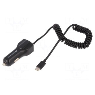 USB power supply | USB A socket,USB C plug | Sup.volt: 12÷24VDC