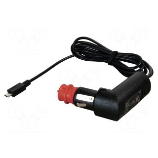 USB power supply | USB micro plug | Inom: 2A | Sup.volt: 12÷24VDC