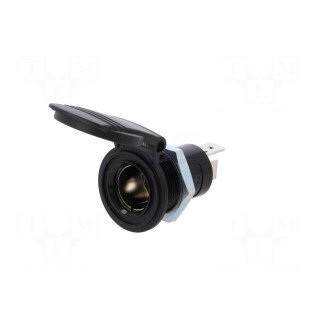 Car lighter socket | car lighter mini socket x1 | 16A | black