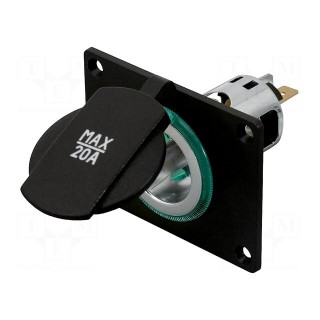 Car lighter socket adapter | car lighter socket x1 | 16A