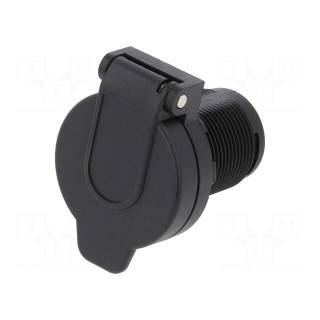 Car lighter socket | car lighter socket x1 | 20A | black | IPX3
