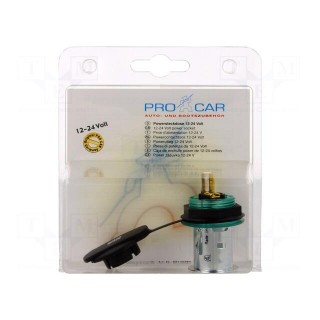 Car lighter socket adapter | car lighter socket x1 | 20A | green