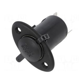 Car lighter socket housing | car lighter socket x1 | black