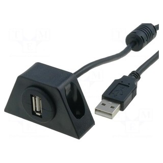 Extender | USB A socket | 2m