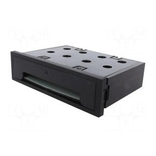 Inductance charger | black | 5W | Mounting: push-in | W: 188mm | H: 58mm
