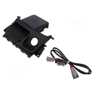 Inductance charger | Mercedes | black | 10W | Mounting: assembly hole