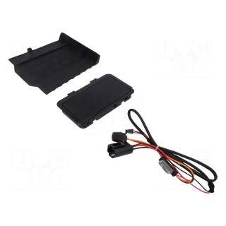 Inductance charger | VW | black | 10W | Mounting: assembly hole