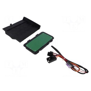 Inductance charger | VW | black | 15W | Mounting: assembly hole