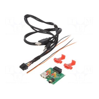 USB/AUX adapter | Kia | Jack 3,5mm 4pin socket,USB A socket