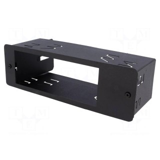Mounting half frame for CB radio | President | with hole offset